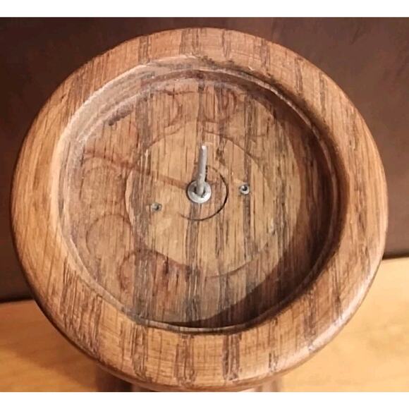 Hand Turned Large Wood Church Altar Candlestick CANDLE STICK vintage detailed - Picture 3 of 6